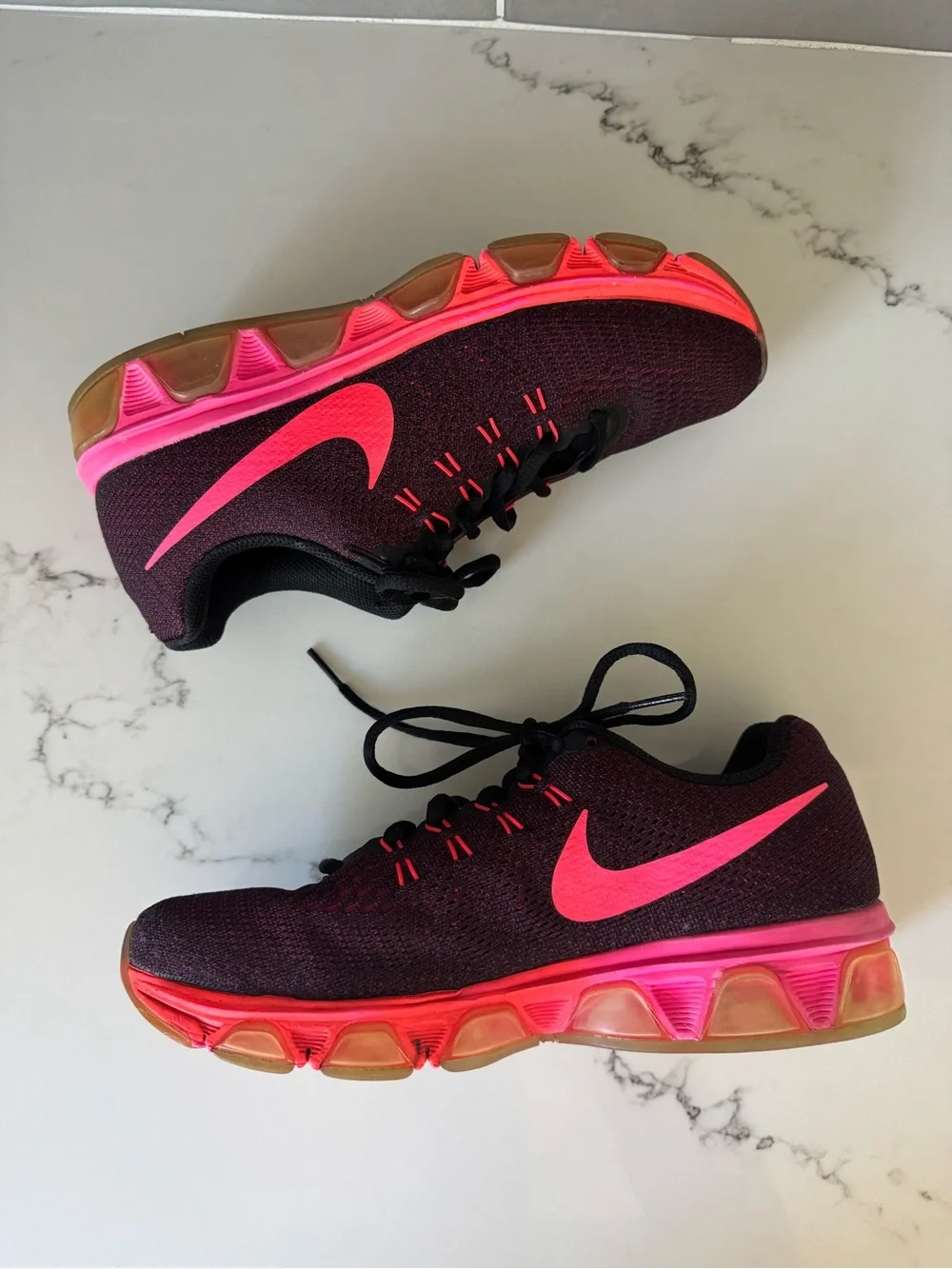 WMNS NIKE AIR MAX TAILWIND 8 Black Purple Pink Size 8